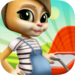 Pregnant Talking Cat Emma Mod Apk Unlimited Money Download (1)